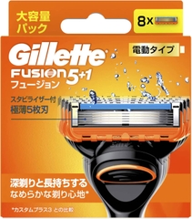 LƯỠI DAO CẠO RÂU THAY THẾ LOẠI ĐIỆN GILLETTE FUSION 5+1 HỘP 8 LƯỠI - 4987176032454