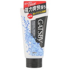 SỮA RỬA MẶT THAN HOẠT TÍNH GATSBY STRONG CLEAR FOAM CHO NAM 130G - 4902806102048