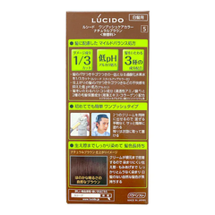 NHUỘM TÓC PHỦ BẠC CHO NAM LÚCIDO MÀU SỐ 5 NÂU TỰ NHIÊN - 4902806406887