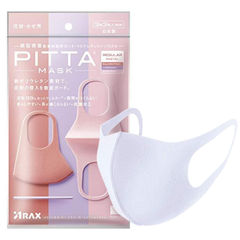 KHẨU TRANG PITTA MASK REGULAR PASTEL GÓI 3 CÁI 3 MÀU - 4987009157330