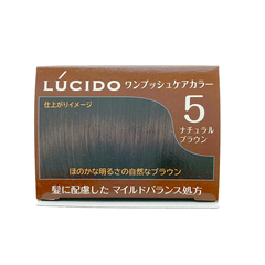NHUỘM TÓC PHỦ BẠC CHO NAM LÚCIDO MÀU SỐ 5 NÂU TỰ NHIÊN - 4902806406887