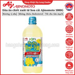 DẦU ĂN HOA CẢI AJINOMOTO 1L - 4902590852181