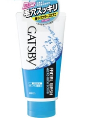 SỮA RỬA MẶT LÀM SẠCH BỤI BẨN GATSBY MICRO RICH SCRUB CHO NAM 130G - 4902806466744