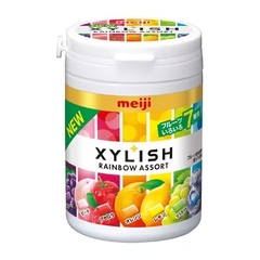 KẸO CAO SU MEIJI XYLISH VỊ HOA QUẢ 117G - 4902777187938