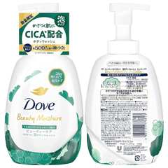 SỮA TẮM DOVE BEAUTY MOISTURE FOAMING – CHĂM SÓC LỖ CHÂN LÔNG & DƯỠNG DA TRONG SUỐT 540G - 4902111776613