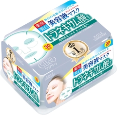 MẶT NẠ DƯỠNG TRẮNG CHỐNG LÃO HÓA KOSE CLEAR TURN ESSENCE (AXIT TRANEXAMIC) HỘP 30 MIẾNG - 4971710382037