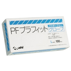 GĂNG TAY NHỰA PF KHÔNG BỘT ASAHI ĐỦ SIZE HỘP 100 CÁI (50 ĐÔI)