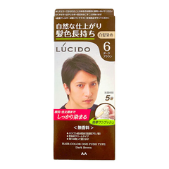 NHUỘM TÓC PHỦ BẠC CHO NAM LÚCIDO MÀU SỐ 6 NÂU SẪM - 4902806406719