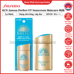 SỮA CHỐNG NẮNG SHISEIDO ANESSA PERFECT UV SKINCARE MILK SPF 50+ PA++++ 60ML - 4909978147105