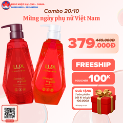 BỘ GỘI - XẢ LUX LUMINIQUE DAMAGE REPAIR PHỤC HỒI HƯ TỔN CHUYÊN SÂU - 4902111777726