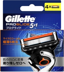 LƯỠI DAO CẠO RÂU THAY THẾ GILLETTE PROGLIDE 5+1 HỘP 4 LƯỠI - 4987176032690