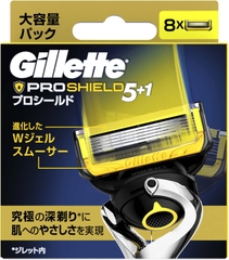 LƯỠI DAO CẠO RÂU THAY THẾ GILLETTE PROSHIELD 5+1 HỘP 8 LƯỠI - 4987176032720