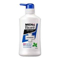 SỮA TẮM KHỬ MÙI MEN'S BIORÉ HƯƠNG BẠC HÀ TƯƠI MÁT DÀNH CHO NAM CHAI 440ML - 4901301306074