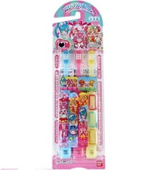 BỘ 3 BÀN CHẢI ĐÁNH RĂNG TRẺ EM BANDAI DÀNH CHO TRẺ TỪ 6-12 TUỔI - 4549660047476