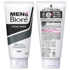 SỮA RỬA MẶT MEN'S BIORE DOUBLE SCRUB DÀNH CHO NAM SẠCH SÂU, SẢNG KHOÁI GẤP ĐÔI - 4901301257666