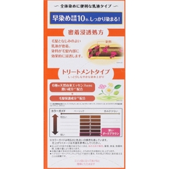 NHUỘM TÓC PHỦ BẠC CHO NAM NỮ HOYU BIGEN DẠNG SỮA MÀU 7 NÂU ĐEN - 4987205041389