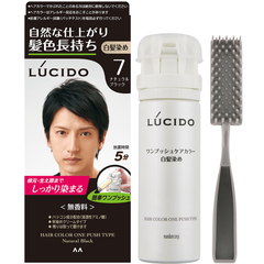 NHUỘM TÓC PHỦ BẠC CHO NAM LÚCIDO DẠNG ẤN ĐỦ MÀU