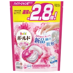 VIÊN GIẶT P&G BOLD GEL BALL 4IN1 HƯƠNG HOA DỊU NHẸ CAO CẤP TÚI 31 VIÊN - 4987176264732