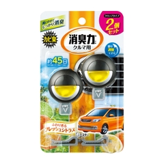 SET 2 NƯỚC HOA KHỬ MÙI Ô TÔ ST FRESH CITRUS HƯƠNG CAM QUÝT 3.2ML - 4901070160341