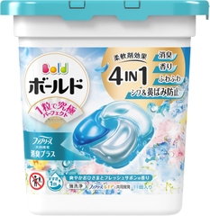 VIÊN GIẶT P&G BOLD GEL BALL 4IN1 HƯƠNG NẮNG MAI & XÀ PHÒNG TƯƠI MÁT HỘP 11 VIÊN - 4987176292384