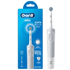 BÀN CHẢI ĐIỆN BRAUN ORAL-B SUMIZUMI CLEAN SOFT LÔNG MỀM  2 CHẾ ĐỘ MÀU TRẮNG - 4210201438458