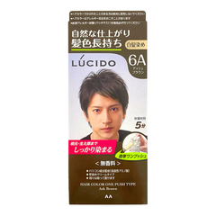 NHUỘM TÓC PHỦ BẠC CHO NAM LÚCIDO MÀU SỐ 6A NÂU TRO - 4902806435641