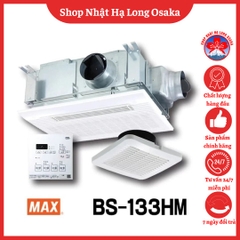 QUẠT HÚT MÙI, SẤY VÀ SƯỞI PHÒNG TẮM MAX BS-133HM