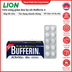 VIÊN UỐNG GIẢM ĐAU HẠ SỐT BUFFERIN A 80 VIÊN - 4903301010944