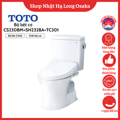 BỘ BỆT CƠ TOTO CS230BM + SH232BA + TC301 NỘI ĐỊA NHẬT BẢN