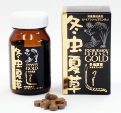 VIÊN UỐNG BỒI BỔ SỨC KHỎE ĐÔNG TRÙNG HẠ THẢO TOCHUKASOU EXTRACT GOLD HỘP 120 VIÊN (30 NGÀY) - 4562119112150