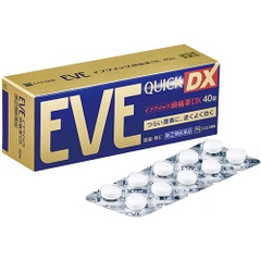 VIÊN UỐNG GIẢM ĐAU HẠ SỐT EVE QUICK DX HỘP 40 VIÊN - 4987300058824