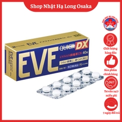 VIÊN UỐNG GIẢM ĐAU HẠ SỐT EVE QUICK DX HỘP 40 VIÊN - 4987300058824
