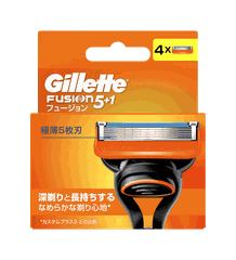 LƯỠI DAO CẠO RÂU THAY THẾ GILLETTE FUSION 5+1 HỘP 4 LƯỠI - 4987176032652