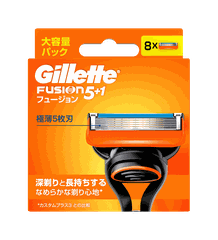 LƯỠI DAO CẠO RÂU THAY THẾ GILLETTE FUSION 5+1 HỘP 8 LƯỠI - 4987176032683