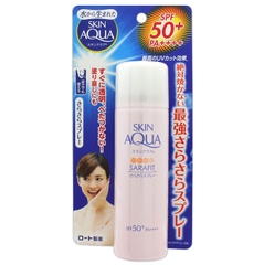 XỊT CHỐNG NẮNG SKIN AQUA SARAFIT HƯƠNG HOA SPF50+ PA++++ - 4987241146284