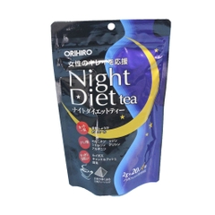 TRÀ GIẢM CÂN ORIHIRO NIGHT DIET TEA (20 GÓI x 2G) - 4571157250267