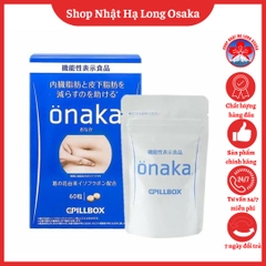 VIÊN UỐNG GIẢM MỠ BỤNG ONAKA BILLBOX HỘP 60 VIÊN - 4571139244314