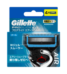 LƯỠI DAO CẠO RÂU THAY THẾ LOẠI ĐIỆN GILLETTE PROGLIDE AIR 5+1 HỘP 4 LƯỠI - 4987176130631