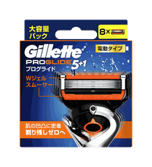 LƯỠI DAO CẠO RÂU THAY THẾ LOẠI ĐIỆN GILLETTE PROGLIDE 5+1 HỘP 8 LƯỠI - 4987176032430