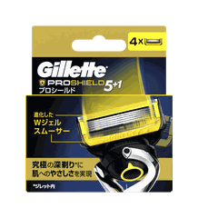 LƯỠI DAO CẠO RÂU THAY THẾ GILLETTE PROSHIELD 5+1 HỘP 4 LƯỠI - 4987176032713