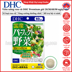 VIÊN UỐNG RAU CỦ DHC PREMIUM GÓI 20/30/60/90 NGÀY
