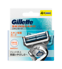 LƯỠI DAO CẠO RÂU THAY THẾ GILLETTE SKINGUARD HỘP 4 CÁI - 4987176032355