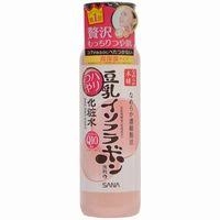 Nước hoa hồng đậu hũ non Sana Nameraka Isoflavone Facial Milky Lotion 200ml Nhật Bản