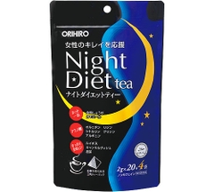 TRÀ GIẢM CÂN ORIHIRO NIGHT DIET TEA (20 GÓI x 2G) - 4571157250267