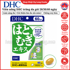 VIÊN UỐNG TRẮNG DA DHC GÓI 20/30/60 NGÀY