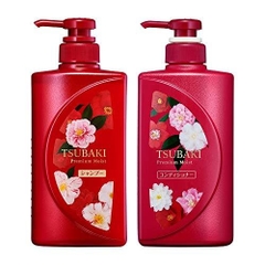 BỘ GỘI XẢ TSUBAKI PREMIUM MOIST CẤP ẨM CAO CẤP (BẢN THIẾT KẾ) - 4901872470556