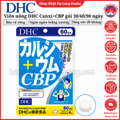 VIÊN UỐNG DHC BỔ SUNG CANXI VÀ CBP GÓI 30/60/90 NGÀY