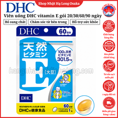 VIÊN UỐNG DHC BỔ SUNG VITAMIN E GÓI 20/30/60/90 NGÀY
