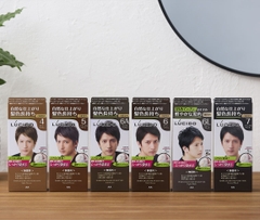 NHUỘM TÓC PHỦ BẠC CHO NAM LÚCIDO DẠNG ẤN ĐỦ MÀU