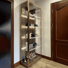 STEEL DECORATIVE CABINET ( Residential )